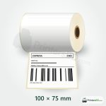 100mm × 75mm (4×3") Direct Thermal Labels – 500 pcs