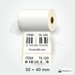 50mm × 40mm Direct Thermal Label Sticker – 800 pcs