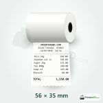 58mm Thermal Receipt Paper Roll (56 × 35 mm)