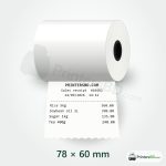 80mm Thermal Receipt Paper Roll (78 × 60 mm)