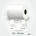 80mm Thermal Receipt Paper Roll (78 × 78 mm)