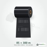85 mm × 300 m Wax-resin Ribbon (Ink Outside)
