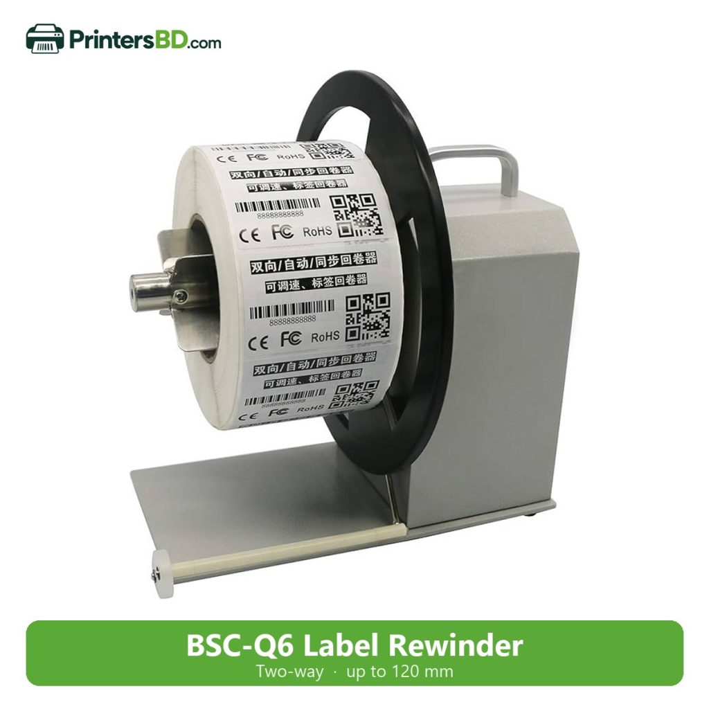 BSC-Q6 Two-Way Label Rewinder