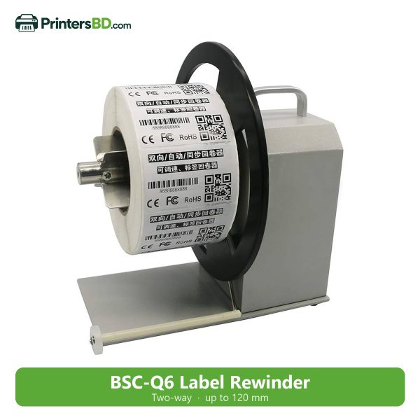 BSC-Q6 Two-Way Label Rewinder