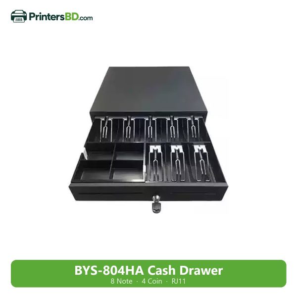 BYS-804HA Cash Drawer (8 Note, 4 Coin)
