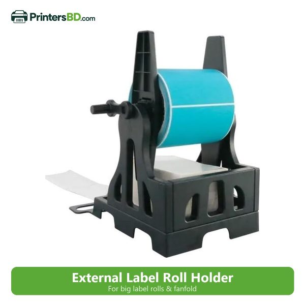 External Label Roll Holder for Label Printers