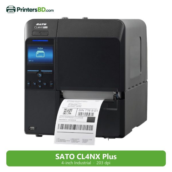SATO CL4NX Plus Industrial Barcode Label Printer (4-inch, 203 dpi)