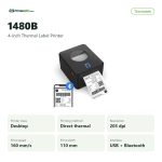 Thermatek 1480B 4-inch Thermal Label Printer: key specifications