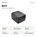 Thermatek B411 4-inch Thermal Label Printer: key specifications