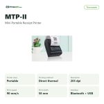 Thermatek MTP-II Mini Portable Receipt Printer: key specifications