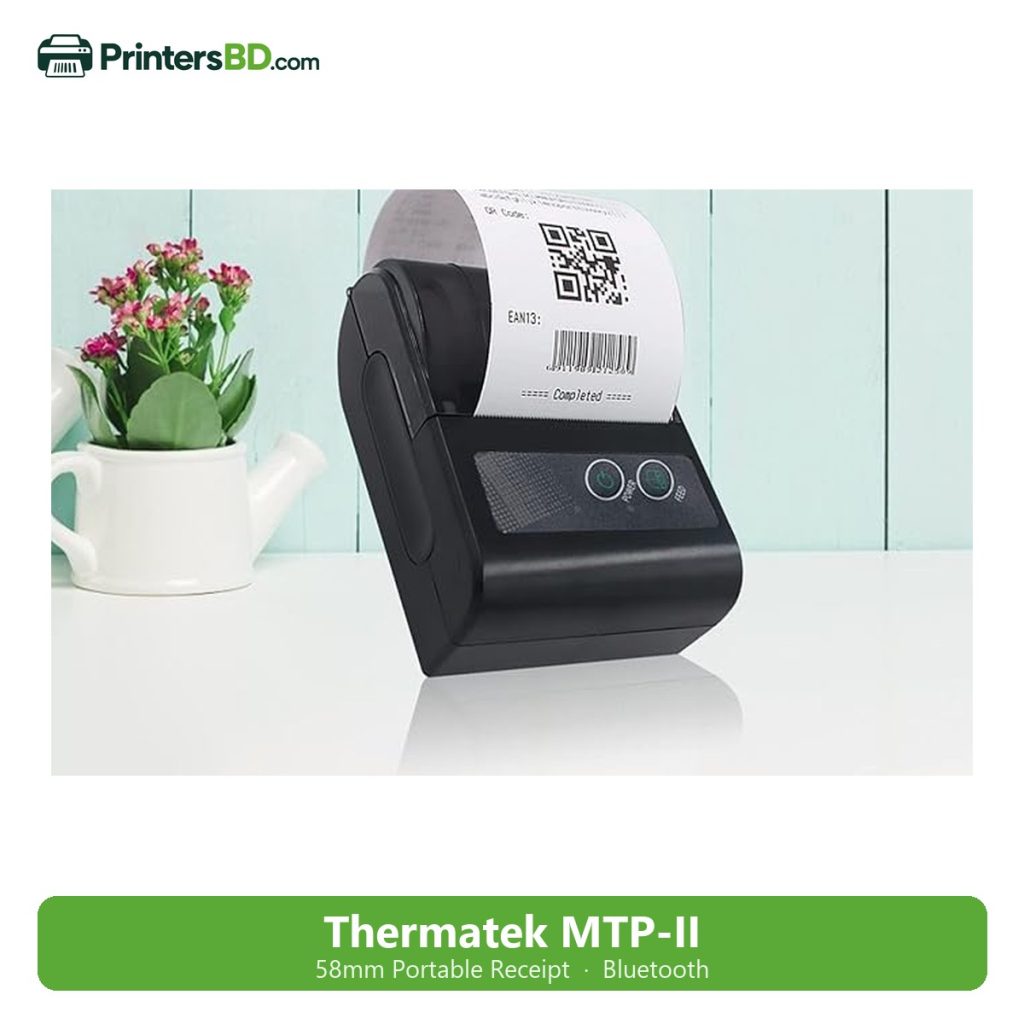Thermatek MTP-II Mini Portable Receipt Printer (58mm)