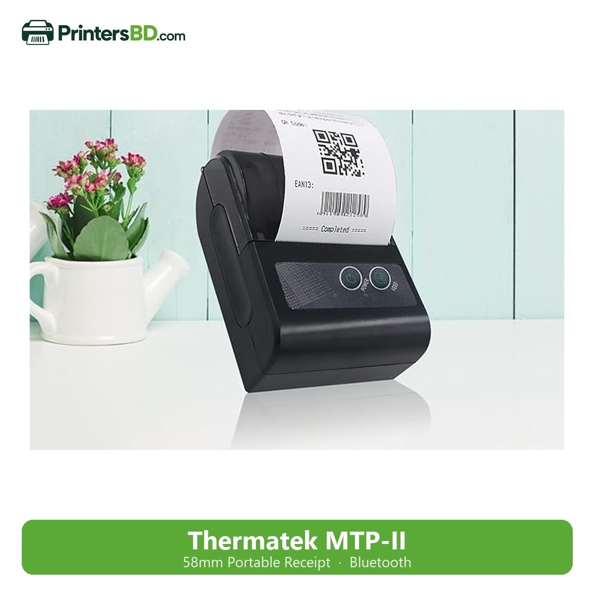 Thermatek MTP-II Mini Portable Receipt Printer (58mm) Thermatek MTP-II Mini Portable Receipt Printer (58mm)