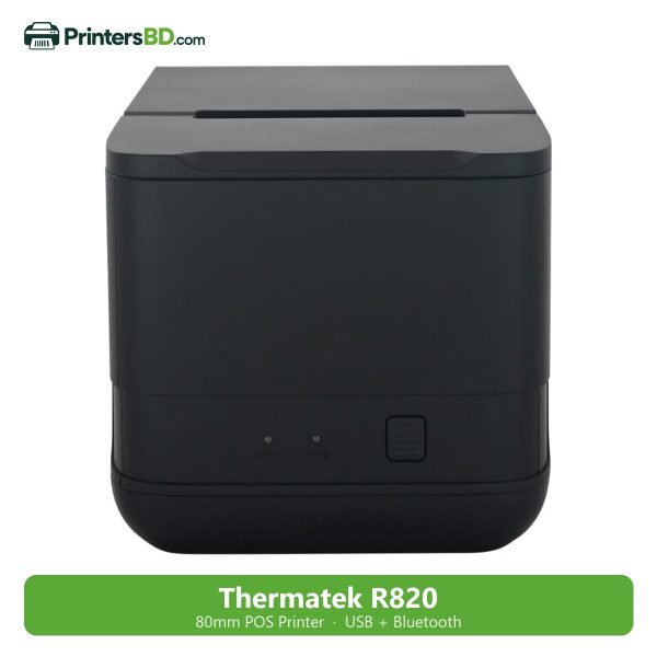 Thermatek R820 High-Speed Thermal Receipt Printer (USB + Bluetooth)