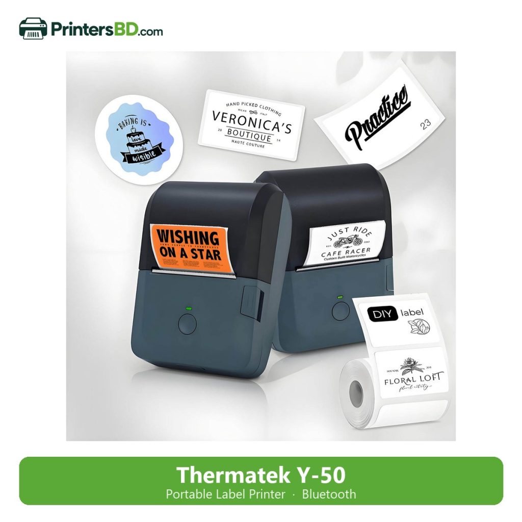 Thermatek Y-50 Portable Thermal Label Printer