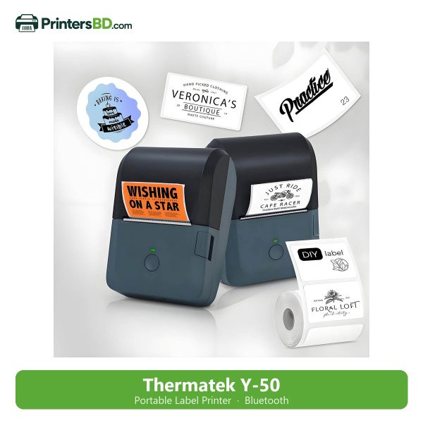 Thermatek Y-50 Portable Thermal Label Printer