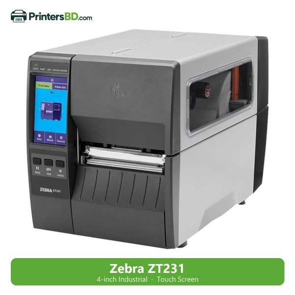 Zebra ZT231 Industrial Barcode Printer (4-inch, 203 dpi)